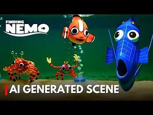 FINDING NEMO Dory Remembers Nemo! But it’s Reimagined by AI in LEGO