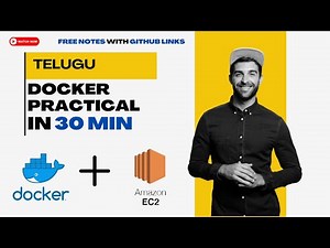 Docker Practical Tutorial | Build, Run & Deploy Containers Step by Step (Beginner to Pro) Free Notes
