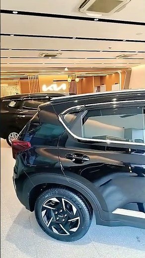 Kia Sonet 1.2MT HTK (O) Aura Black Colour With Coustmised Chrome Accessories Ex.9.36Lac