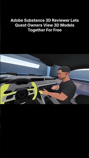 Adobe Substance 3D Reviewer Lets Quest Owners View 3D Models Together For Free