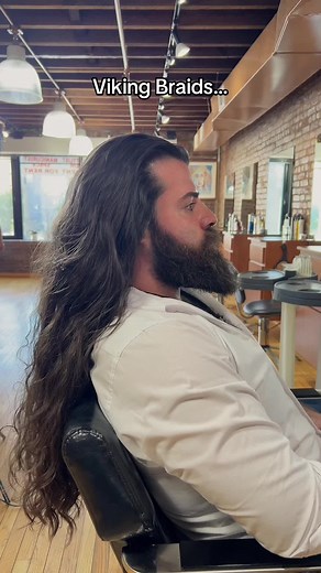 Viking braids… #geoviking #braids #haircare #hairstyle #viking #menstyle