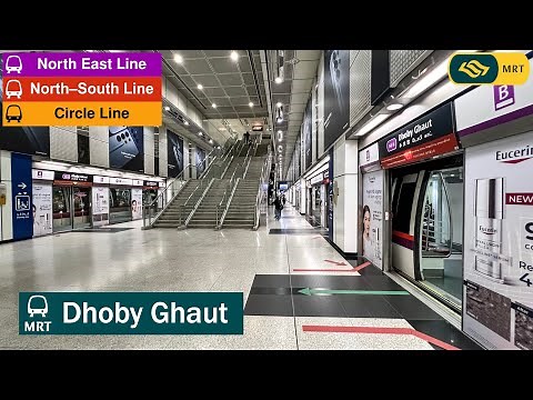 Singapore Vlog 5: Dhoby Ghaut MRT Station