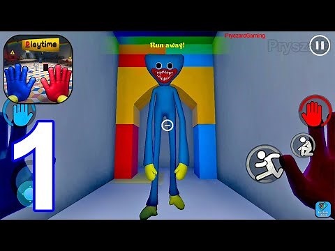 Horror Playtime Free Poppy Playtime Mobile Game Copy - Gameplay Walkthrough Part 1 (iOS,Android)