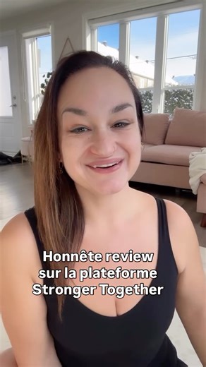 Annabel Doyon on Instagram: "‼️ Mon honnête review de la plateforme @strongertogethergirls 💪🏻 Après avoir adoré BODi, j’étais rendue à autre chose. À la base, Stronger Together ne m’attirait pas tant, mais @mamzellecharlotte m’a convaincue de l’essayer. Je l’ai testée pendant 3 semaines complètes, question de vraiment voir si ça pouvait me convenir. ✨ Voici mes + ➕ Ultra varié : 7 nouveaux trainings chaque semaine pendant le challenge (upper body, lower body, full body, cardio, pilates, danse