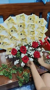 365K views · 4K reactions | 20 PCs. of 500 bill #moneybouquet #highlightseveryonefollowers #fbyシvideo | Essas Floral | Facebook