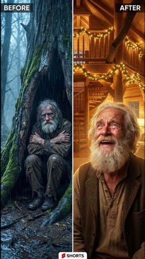 He Lived Inside a Tree… Then This Happened 😭🌳 | Life Changing Transformation