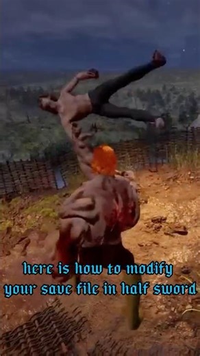 how to edit your half sword safe file weight and height