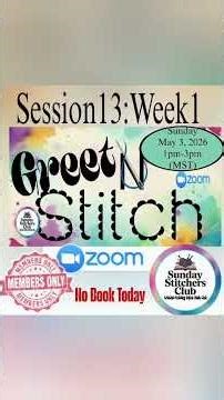 Sunday Stitchers Is the Best #crochetingaddict #knit #crochetchannel