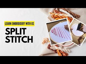How to do Split Stitch | Embroidery Stich No. 6 | Knot Your Type