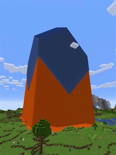 Mega lava tower!! #minecraft