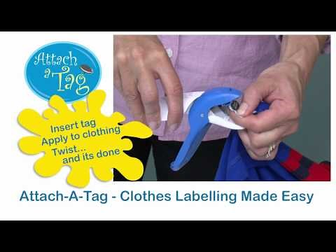 Attach A Tag Clothes Labelling Made Easy