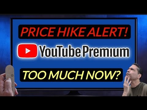 ALERT🚨Youtube Premium PRICE HIKE⁉️