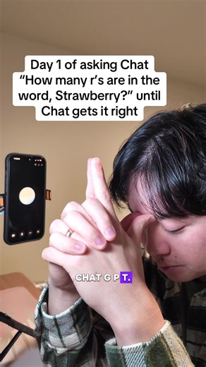 The ChatGPT Saga of Counting R's in Strawberry