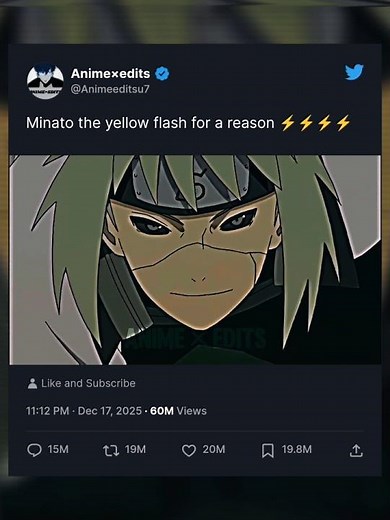 Why Minato Was Called the Yellow Flash ⚡⚡