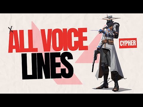 All Cypher Voice Lines in Valorant | Complete Subtitled Compilation