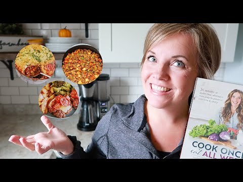Meal Prep with Us! Cook Once Eat All Week 2 (Quick, Easy, Healthy Meal Planning & Prep!)