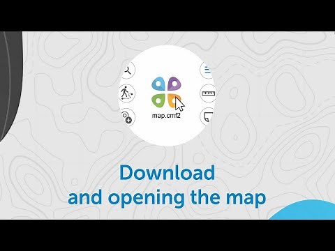 How to download and open a map on your mobile device?