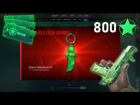 I SPENT 800 ARMORY STARS ON CHARMS AND GOT INSANELY LUCKY