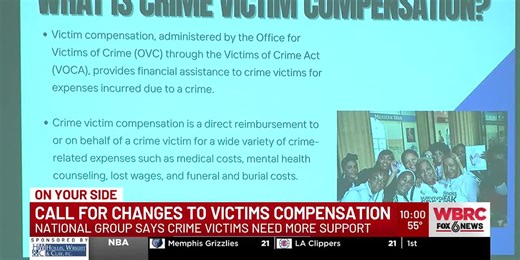 Call for changes to victims' compensation - National group says crime victims needs more support