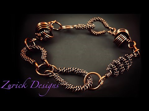 Wire Wrapping Tutorial- 3 Coiled Wire Components