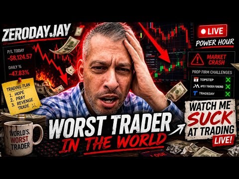 LIVE Power Hour Day Trading Futures (Different Day, Same Sh*t...)