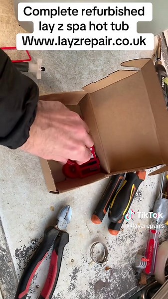 Complete refurbished lay z spa hot tub Www.layzrepair.co.uk #LayZSpa #LayZSpaRepair #HotTubRepair #LayzRepair #HotTubFix