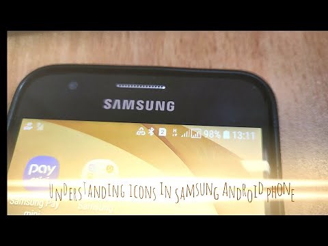 Samsung Android Phone Top Notification Bar Icons - how to remove