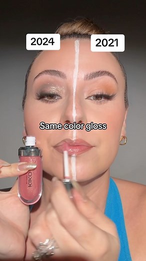 1.9M views · 8.9K reactions | 2024 or 2021?? ✨勺 I say both! 勺 Check MY STORY for the products and a tutorial✨ Then check my saved highlights after 24hrs ❣️ #viralmakeup #2021vs2024 | Roseandben | Facebook