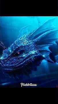 "Giant Underwater Dragon Discovered | Epic Sea Monster Movie Scene (4K)"😱😱