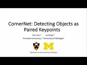 CornerNet: Detecting Objects as Paired Keypoints