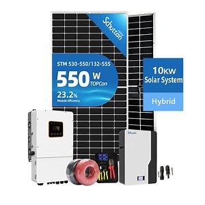 [Hot Item] Home Energy Storage System 48V Complete Solar System Hybrid 3 Phase 10 Kw 12kw 20kw 30kw Solar Hybrid Complete System
