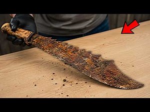 The most ingenious restoration techniques! Old rusty MACHETE Restoration
