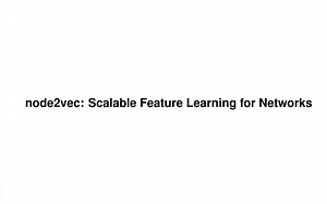 第二次组会node2vec