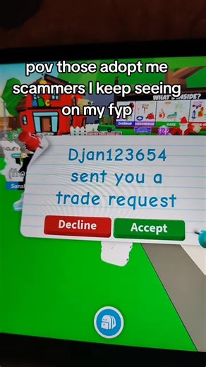 I join them just to report them #roblox #fypシ #adoptme