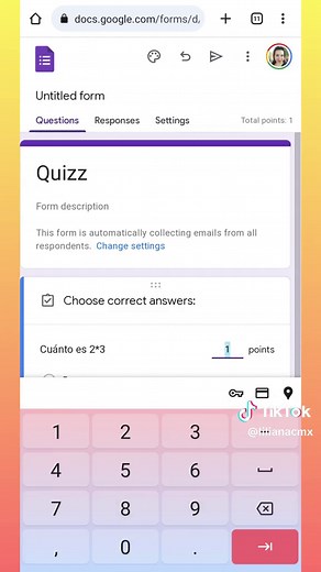 Cómo seleccionar respuestas correctas en Google Forms