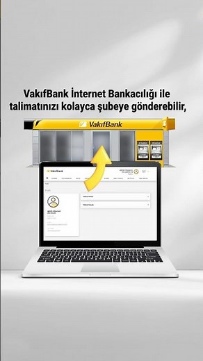 Tüzel Müşteriler Şubeye Gitmeden VakıfBank İnternet Bankacılığı’ndan Şubeye Talimat Verebiliyor.
