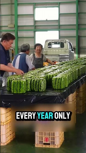 📦 Why Are Japanese Watermelons Square? The Secret Inside This Box 😮