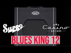 The Fender Blues Jr Killer - THE 15 WATT SUPRO BLUES KING 12 - Demo and Interview with Brian Gabriel