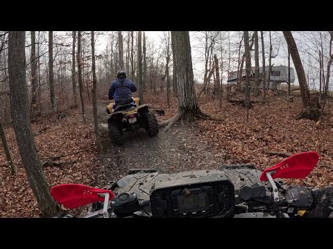 Demon Run ATV trails Part 3 Polaris CanAm