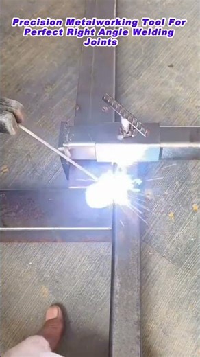 Precision Metalworking Tool For Perfect Right Angle Welding Joints