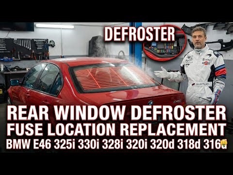 How to Fix Rear Defogger Not Working BMW E46 (Fuse Replacement)