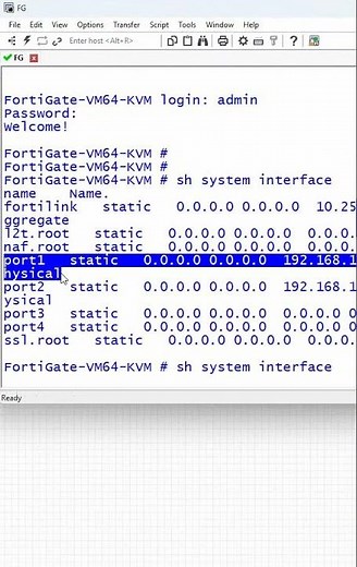 3.How to take FortiGate Firewall Console in EVE ng?