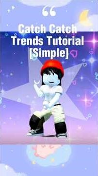 Catch Catch trend simple tutorial^^ #roblox #rblx #edit