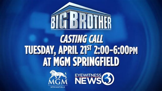 Big Brother casting call coming to MGM Springfield on April 21