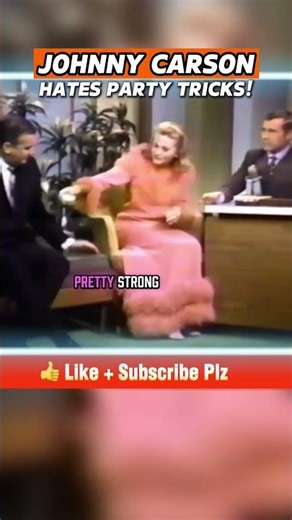Johnny Carson pranked by Joan Fontaine & Ed McMahon 😂 #Shorts #TonightShow #pranks