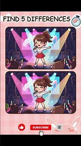 #short Find the 5 Differences Challenge | Find 5 Points #246