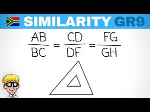 Similarity Gr 9: Determine missing side