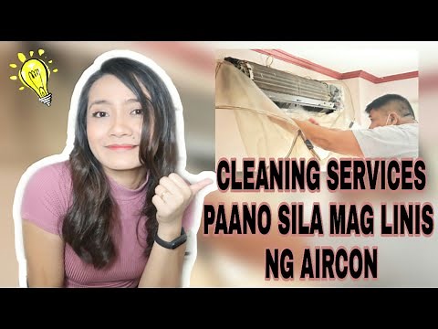 PAANO MAGLINIS NG AIRCON SPLIT TYPE/AIRCON CLEANING TUTORIAL TAGALOG