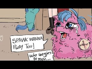 “Drawing fluffies again”, “Pillow endurance test” (art - AgathaNurmi, dub - gayroommate) fluffy pony