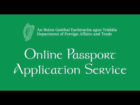 How to Renew your Irish Passport Online